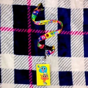 Gumball and Friends lanyard